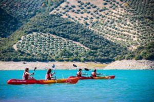 Alquiler Kayak en Embalse Iznájar